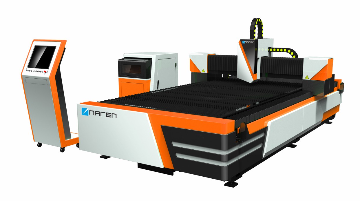 Światłowodowa wycinarka laserowa typu otwartego